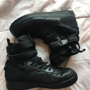 Nike SF Air Force High Triple Black